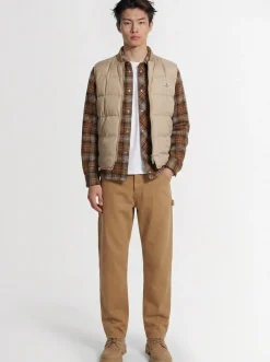 Cargo cotton gabardine pants