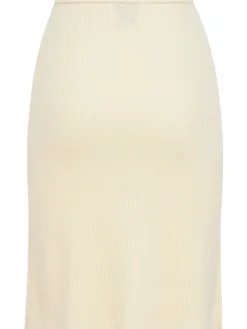 Cashmere knit pencil skirt