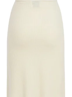 Cashmere knit pencil skirt