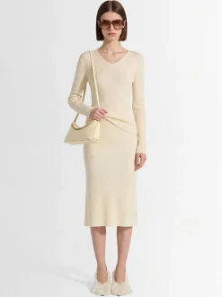 Cashmere & silk long sleeve t-shirt
