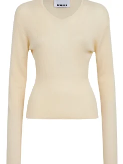 Cashmere & silk long sleeve t-shirt