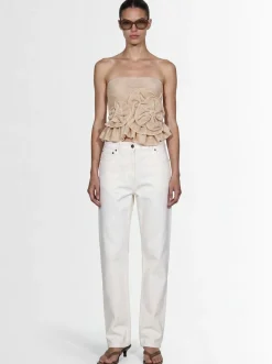 Celzio strapless top