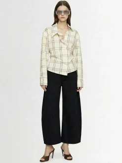 Checked cotton shirt