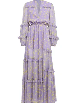 Chiffon long dress