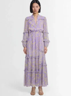 Chiffon long dress