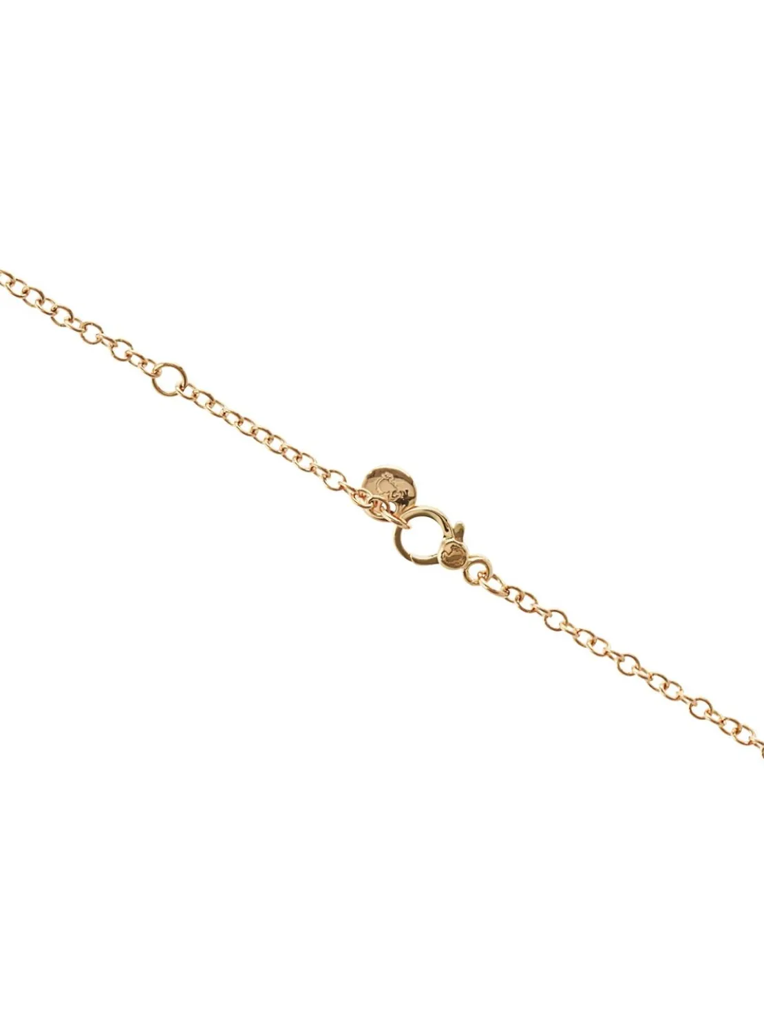 Collana lunga Nodo in oro rosa 9kt
