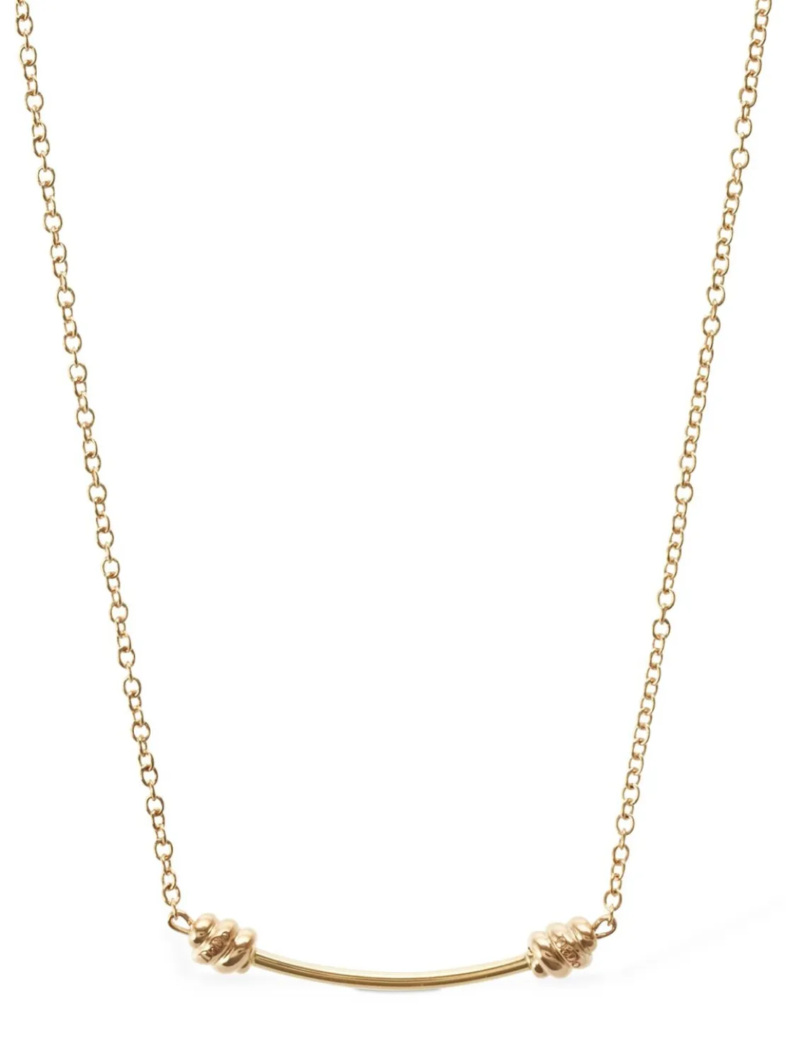 Collana lunga Nodo in oro rosa 9kt