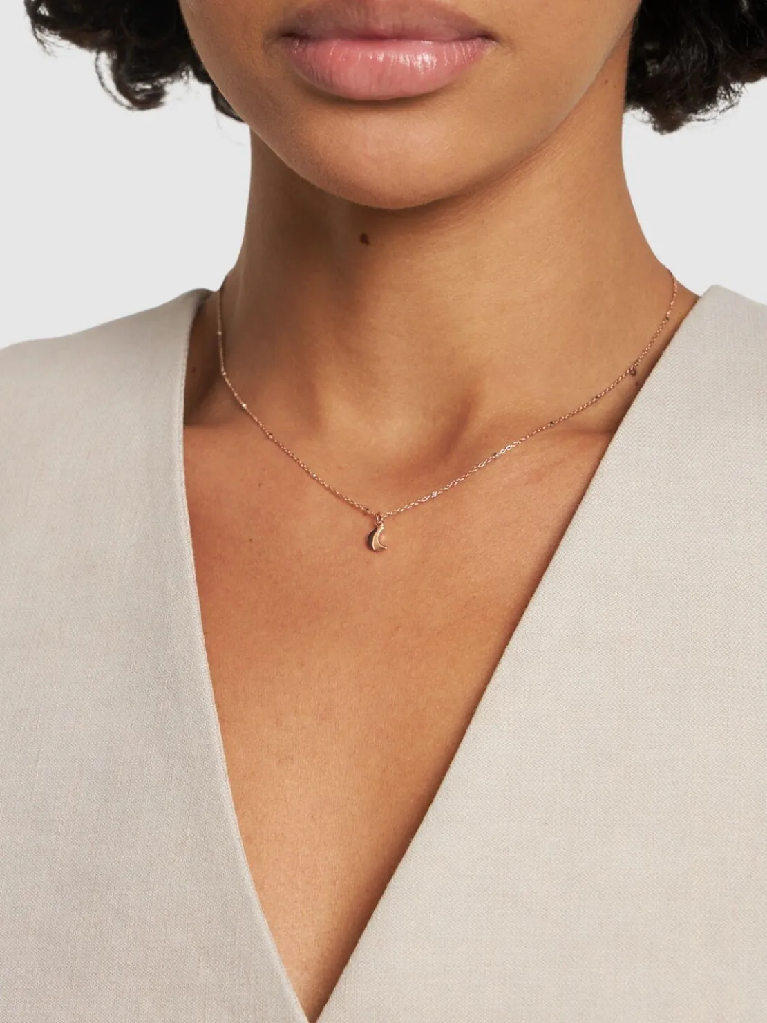 Collana Mini Luna 9kt