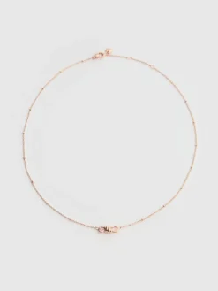 Collana Nod in oro rosa 9kt