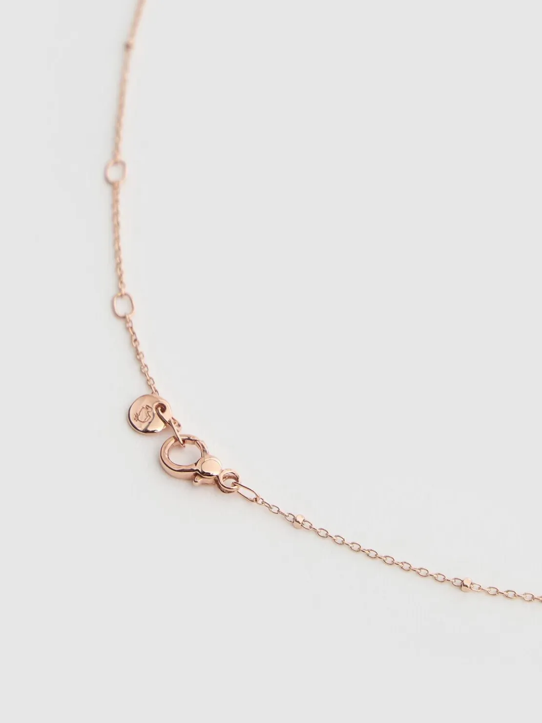 Collana Nod in oro rosa 9kt