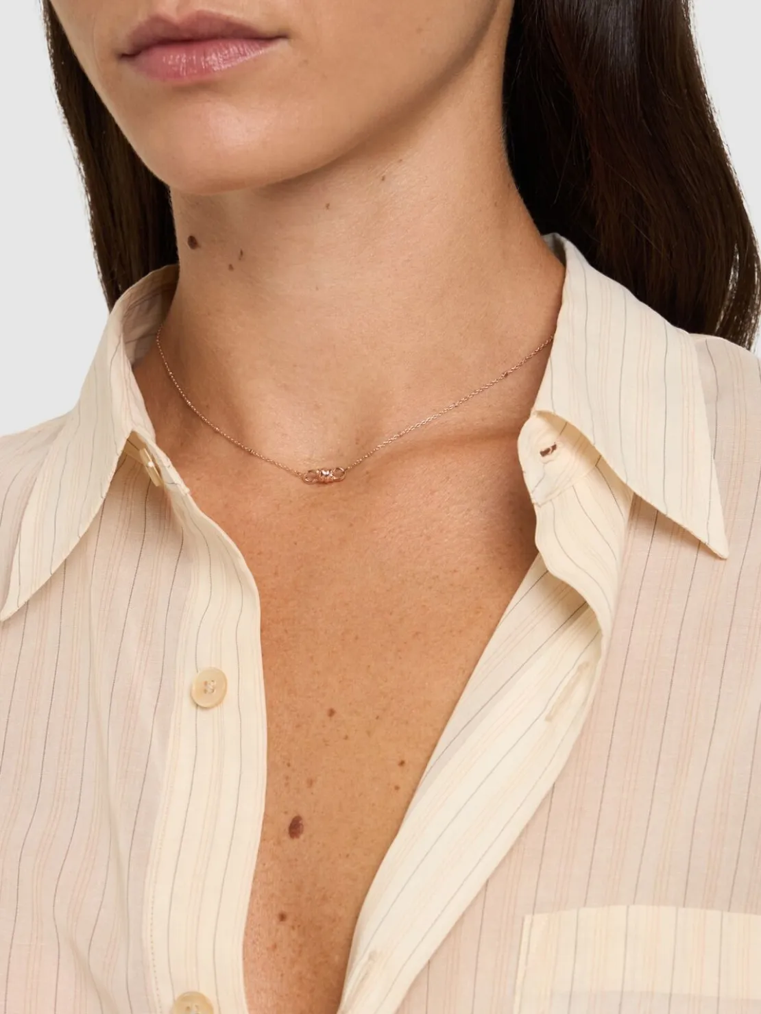 Collana Nod in oro rosa 9kt