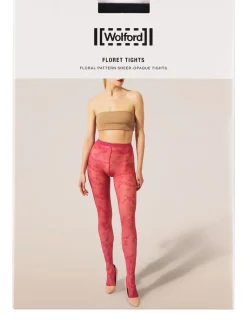 Collant Floret in pizzo