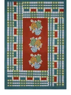 Coperta Ankara Rust Plumbago