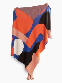 Coperta Bebo in maglia di misto cotone