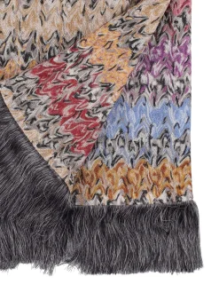 Coperta Bethany con frange