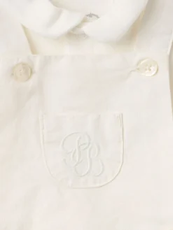 Cotton blend bodysuit & overalls