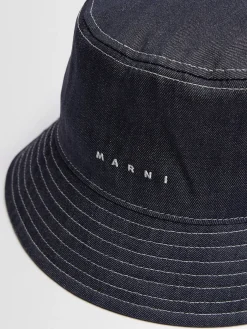 Cotton blend canvas bucket hat