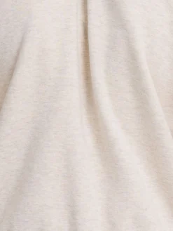 Cotton blend classic crewneck sweatshirt
