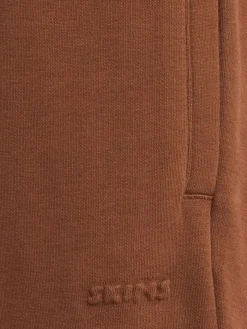 Cotton blend classic straight leg pants