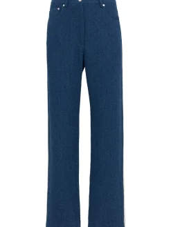 Cotton blend denim jeans