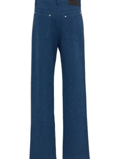 Cotton blend denim jeans