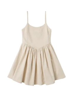 Cotton blend dress