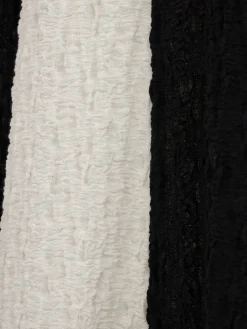 Cotton blend long dress