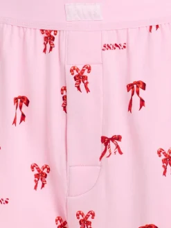 Cotton blend pajama set