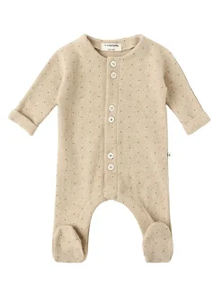 Cotton blend romper