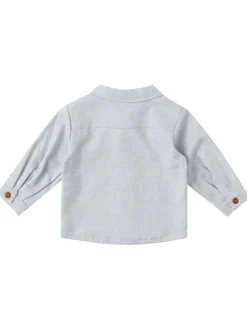 Cotton blend shirt