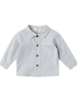 Cotton blend shirt