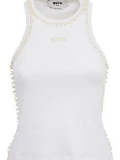 Cotton blend tank top