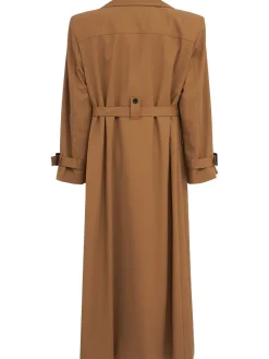 Cotton blend trench coat