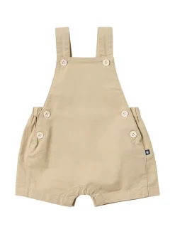 Cotton blend twill overalls