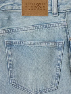 Cotton denim jeans