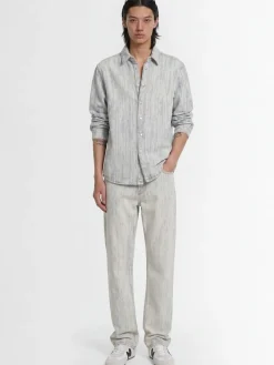 Cotton denim shirt