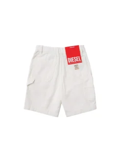 Cotton denim shorts