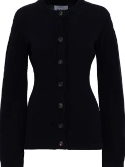 Cotton guernsey cardigan