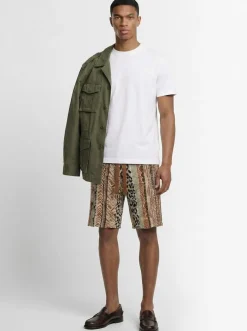 Cotton jersey oversize t-shirt