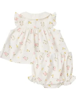 Cotton jersey top & diaper cover