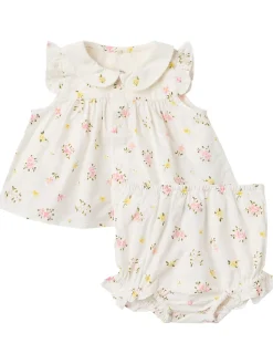 Cotton jersey top & diaper cover