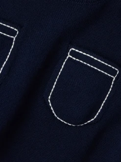 Cotton knit sweater