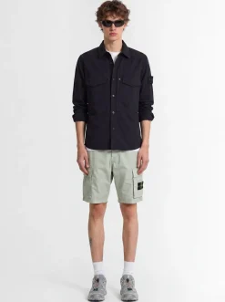 Cotton & linen overshirt
