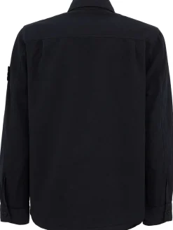 Cotton & linen overshirt