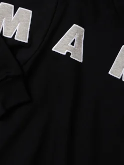 Cotton logo sweatshirt hoodie