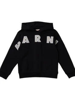 Cotton logo sweatshirt hoodie
