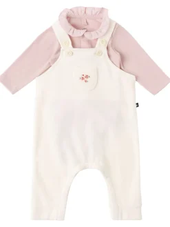 Cotton overalls & bodysuit