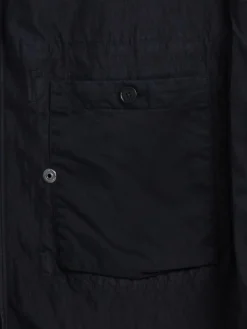 Cotton & poly overshirt
