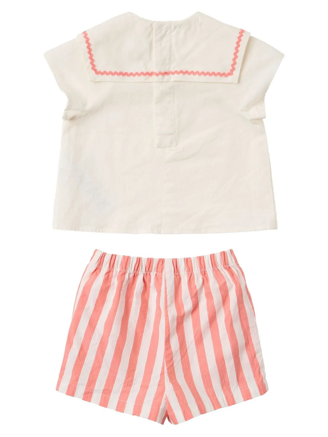 Cotton poplin shirt & shorts