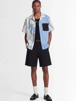 Cotton short sleeve shirt